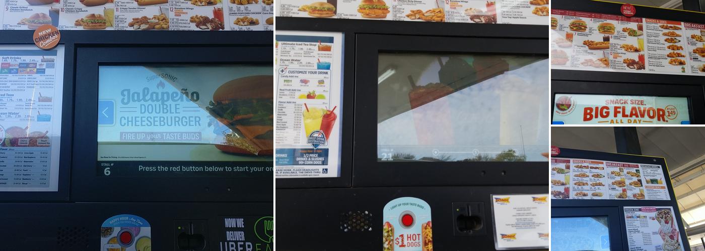 Sonic Drive-In Menu