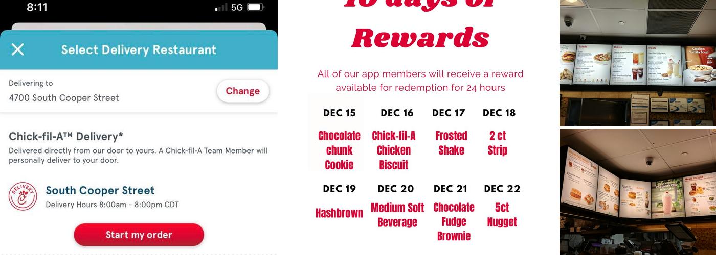 Chick-fil-A Menu