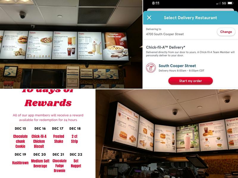 Chick-fil-A Menu
