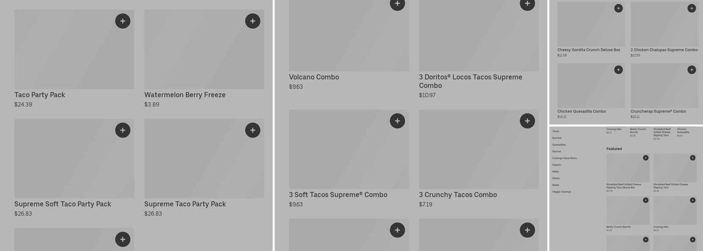 Taco Bell Menu