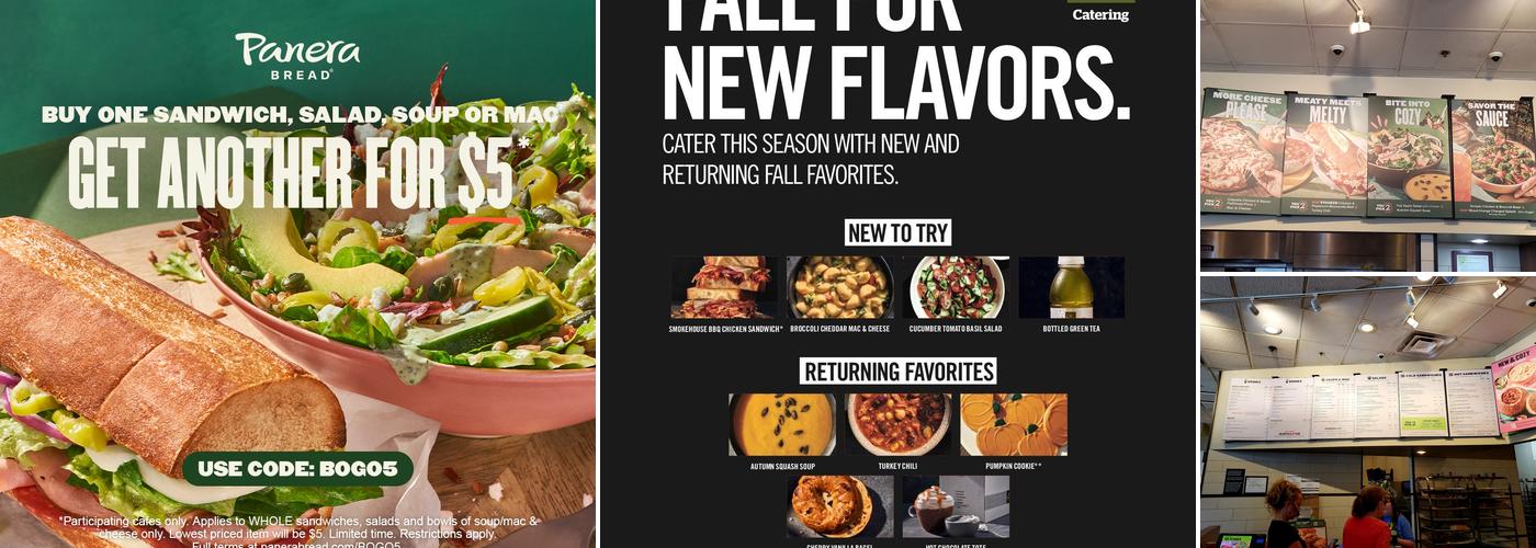 Panera Bread Menu