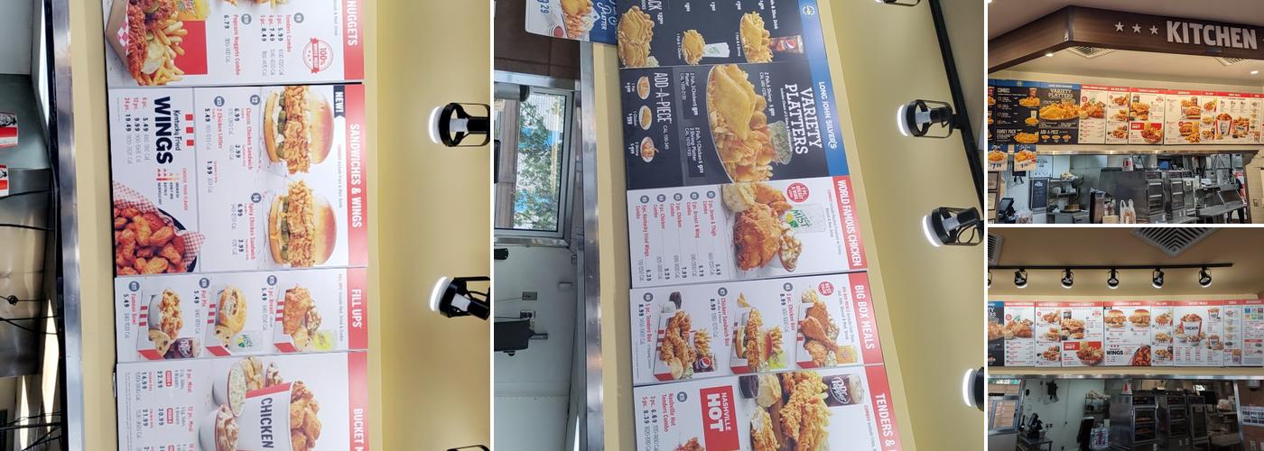KFC Menu