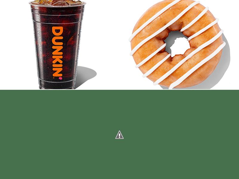 Dunkin' Menu