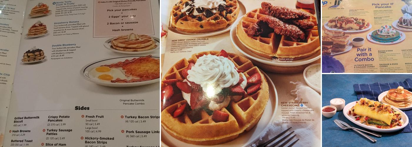 IHOP Menu