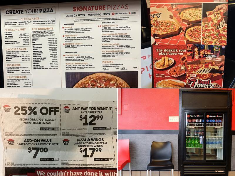 Pizza Hut Menu