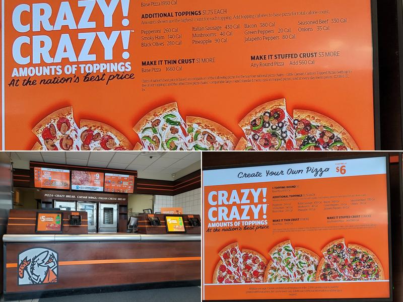 Little Caesars Pizza Menu