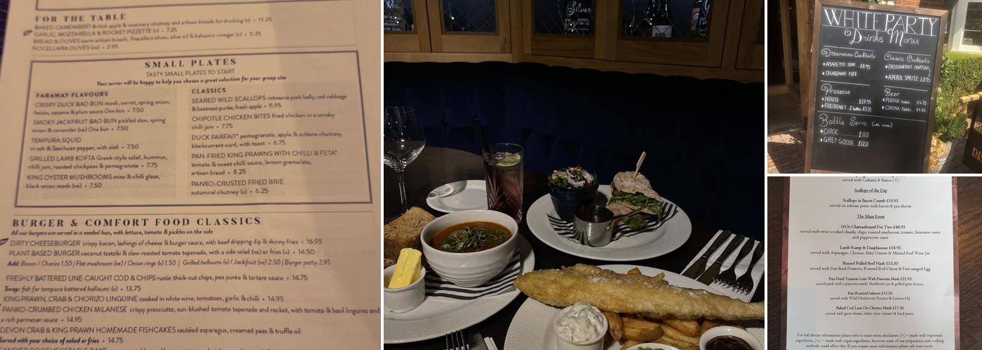 Crown Wolverhampton Menu