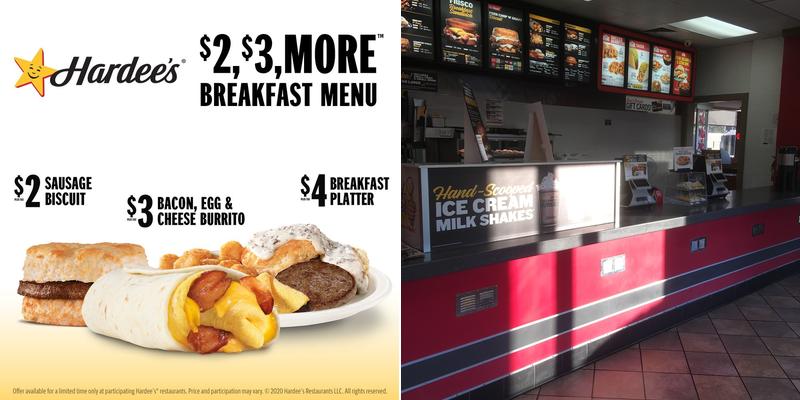 Hardee’s Menu