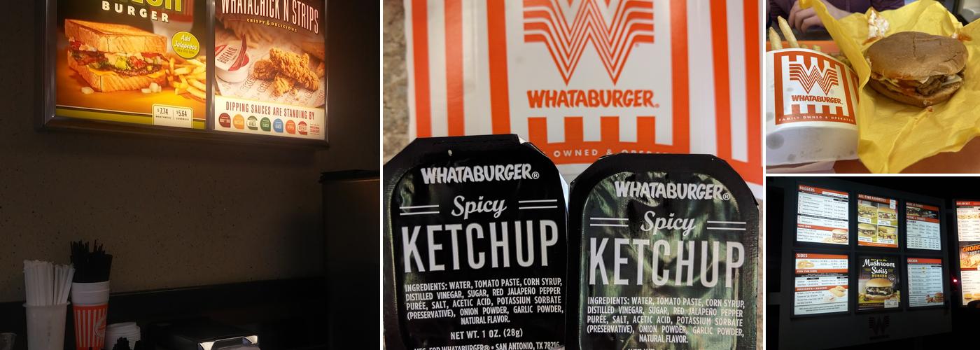 Whataburger Menu