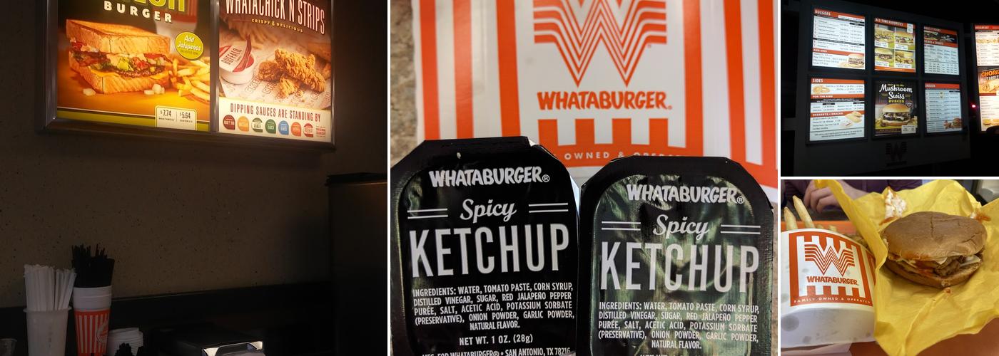 Whataburger Menu