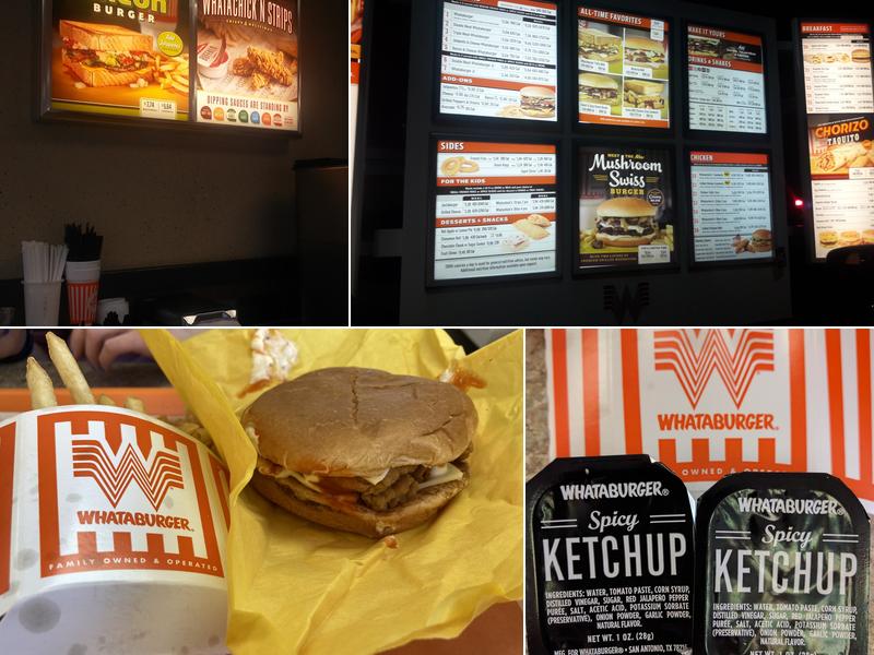 Whataburger Menu
