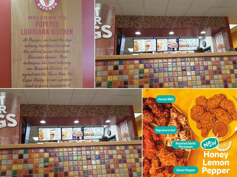 Popeyes Louisiana Kitchen Menu