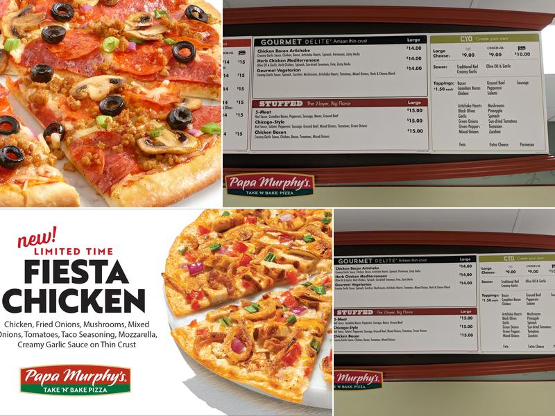 Papa Murphy's | Take 'N' Bake Pizza Menu
