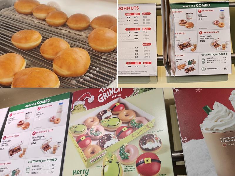 Krispy Kreme Menu