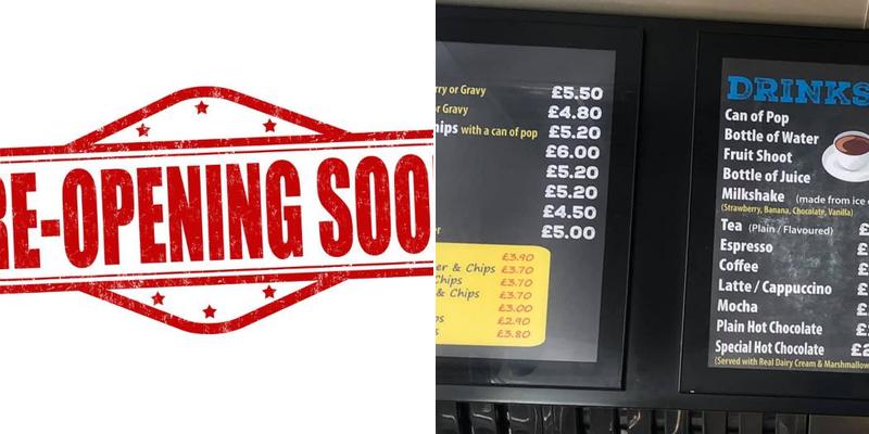 The Ironbridge Fish & Chips Menu