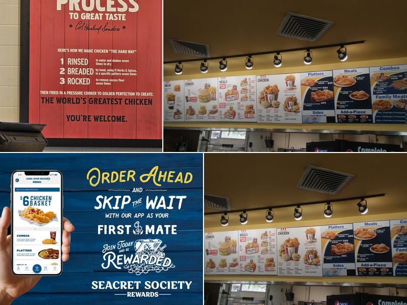 Long John Silver's | KFC Menu