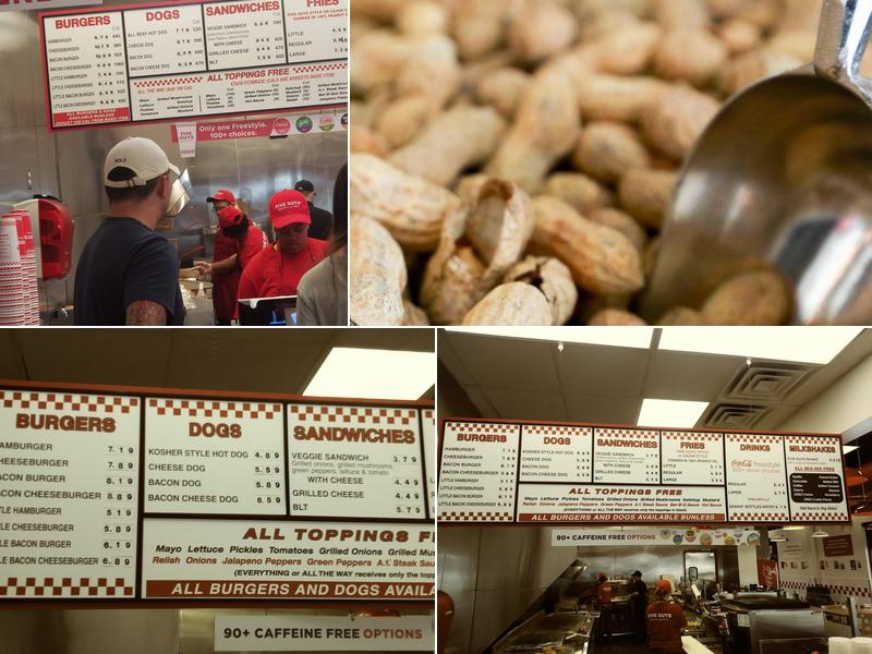 Five Guys Menu
