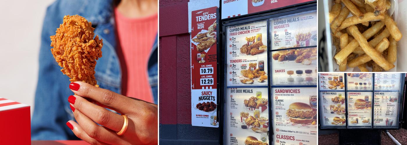 KFC Menu
