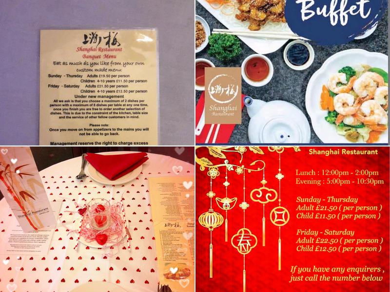 Shanghai Restaurant Menu