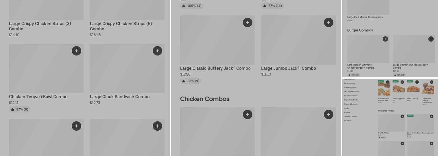 Jack In The Box Menu