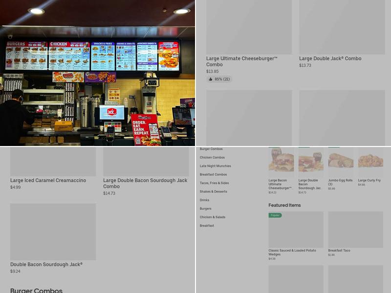 Jack In The Box Menu