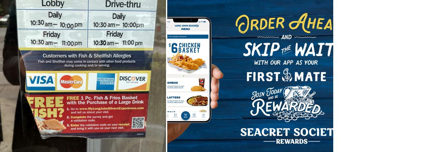 Long John Silver's Menu