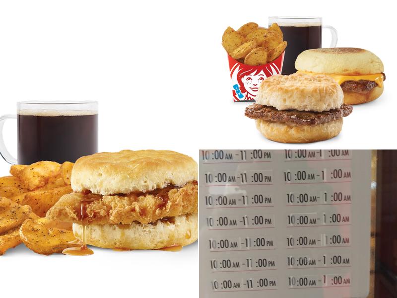 Wendy's Menu