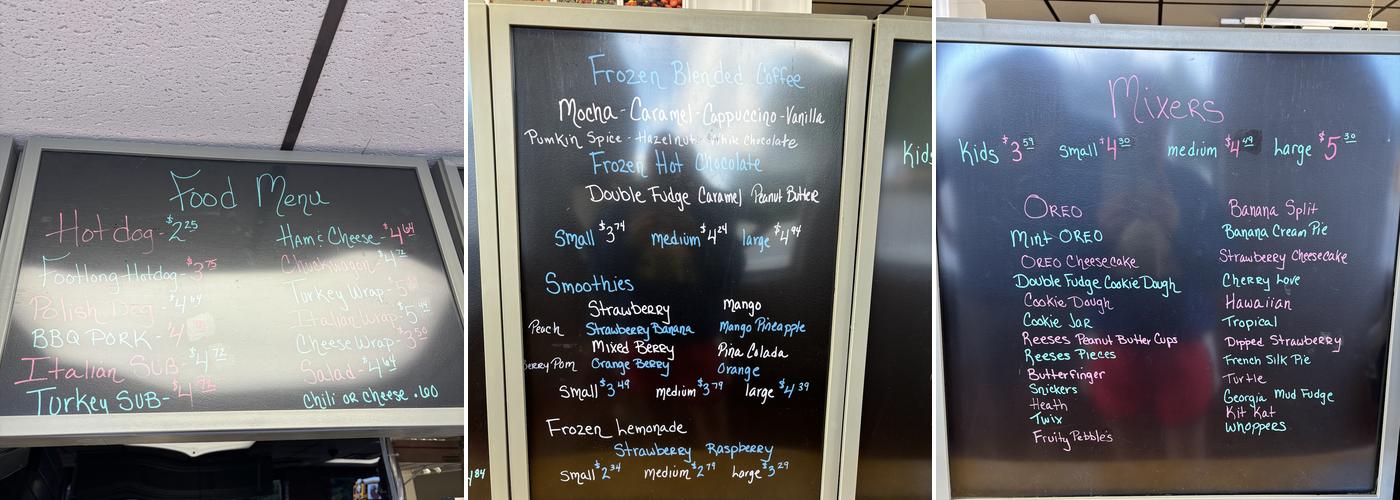 StateStreetDairy Menu