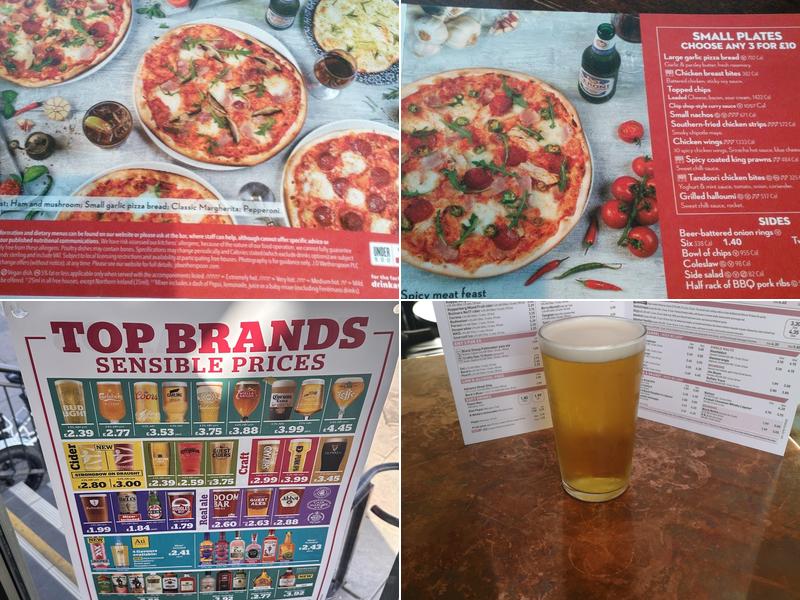 The Saxon Crown - JD Wetherspoon Menu