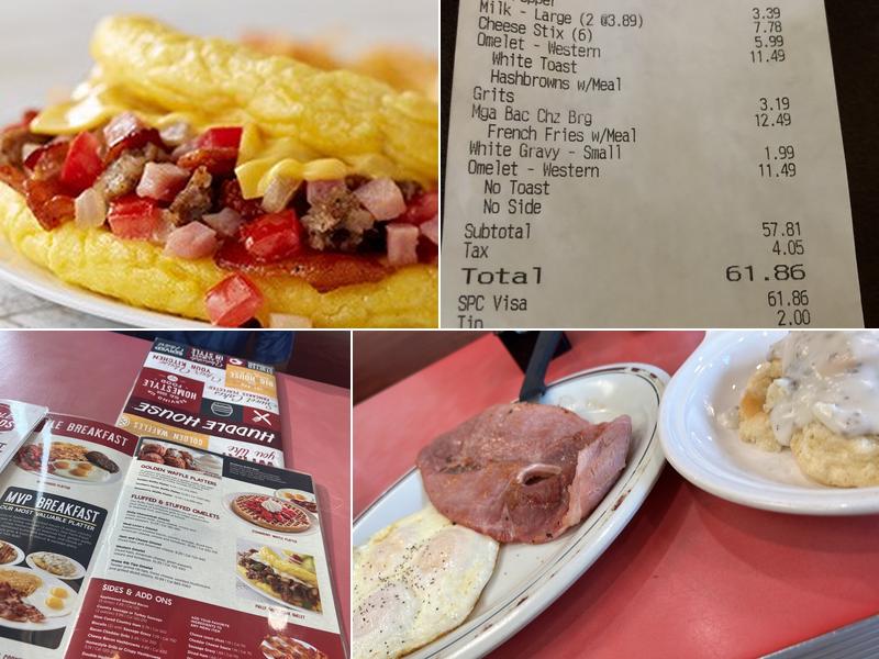 Huddle House Menu