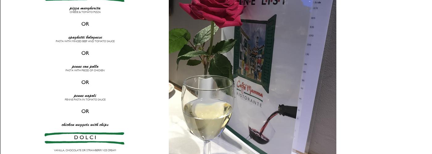 Caffe Mamma Menu