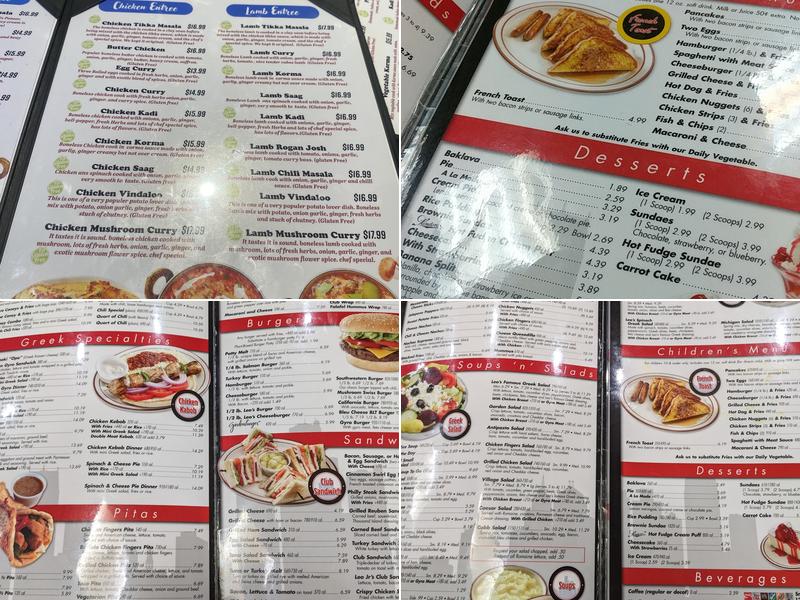 Leo's Coney Island (Downtown Royal Oak) Menu