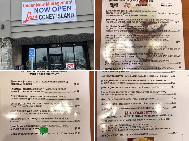 Leo's Coney Island - Flat Rock Menu