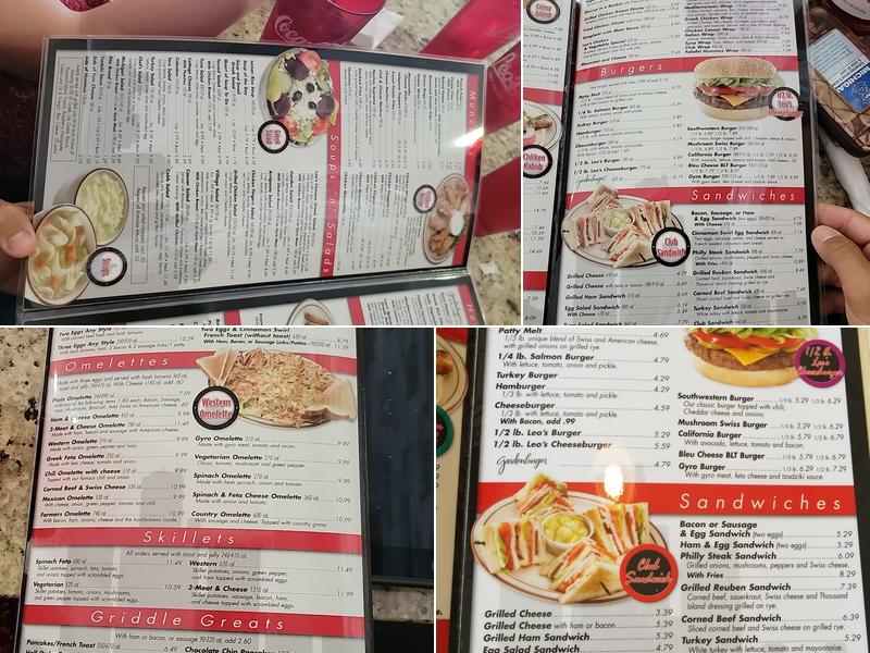 Leo's Coney Island Menu