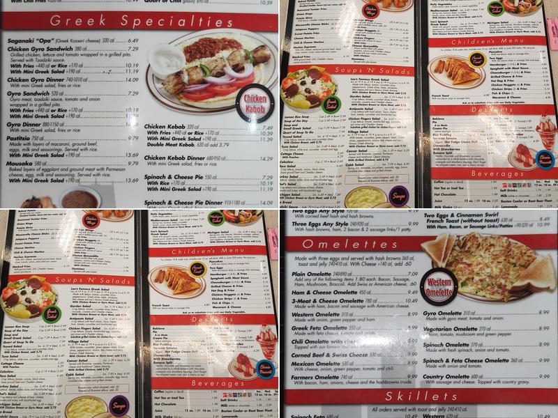 Leo's Coney Island Menu