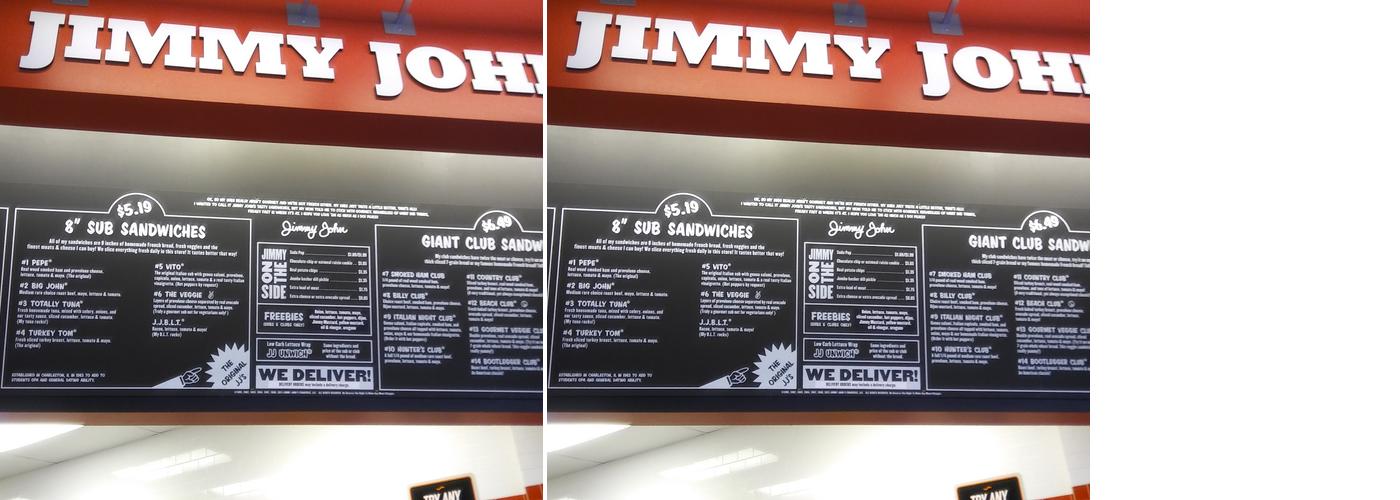Jimmy John's Menu
