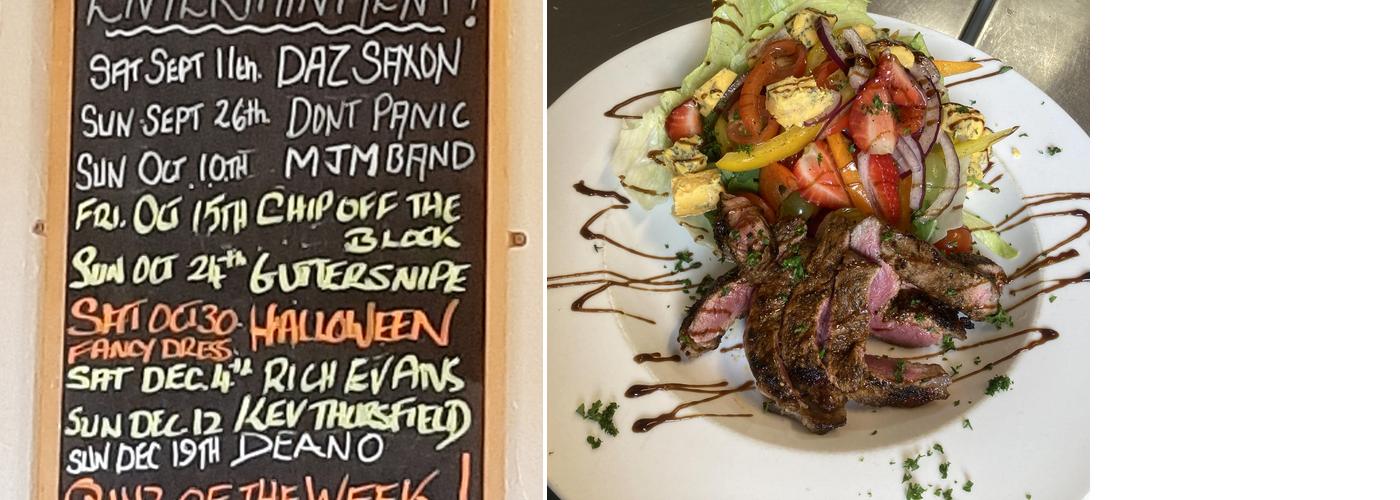 Coalbrookdale Inn Menu