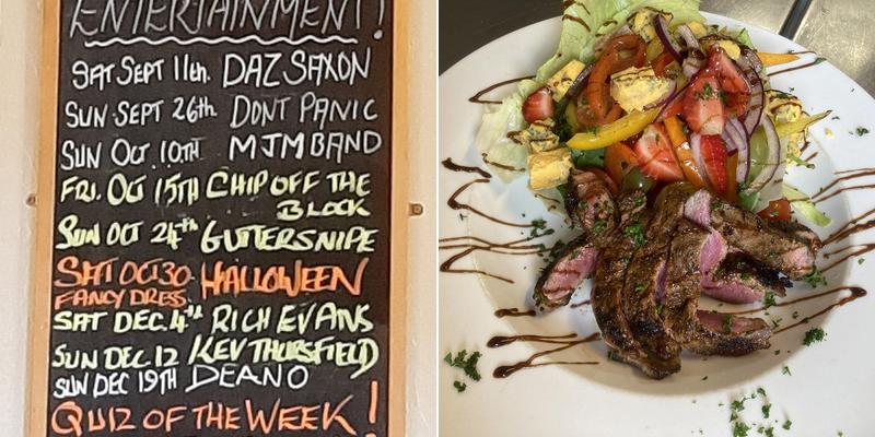 Coalbrookdale Inn Menu