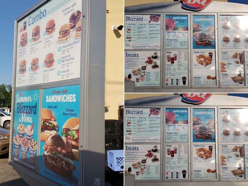 Dairy Queen Grill & Chill Menu