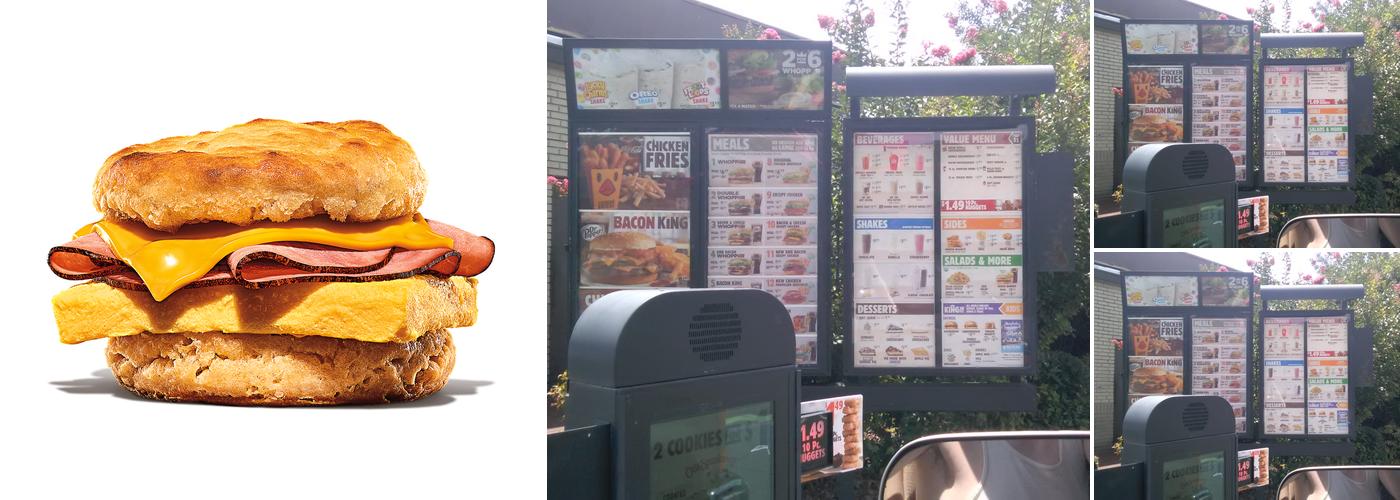 Burger King Menu