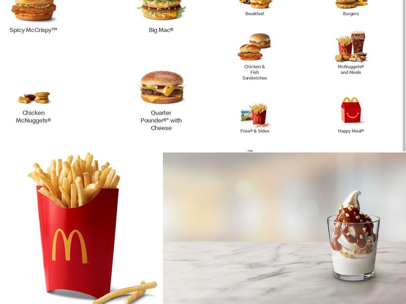 McDonald's Menu