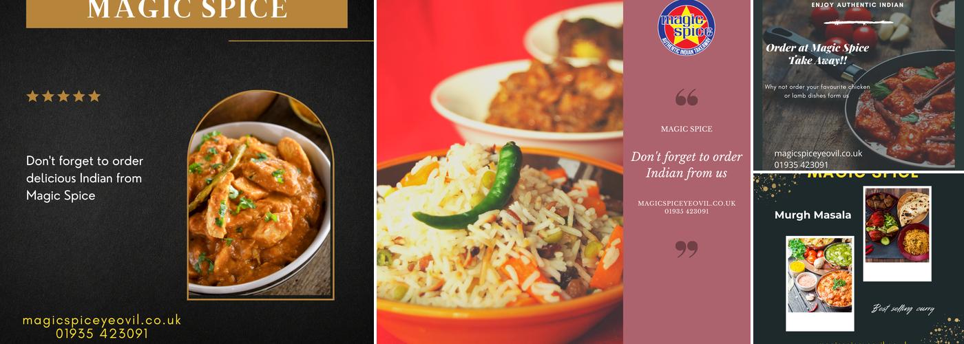 Magic Spice Menu