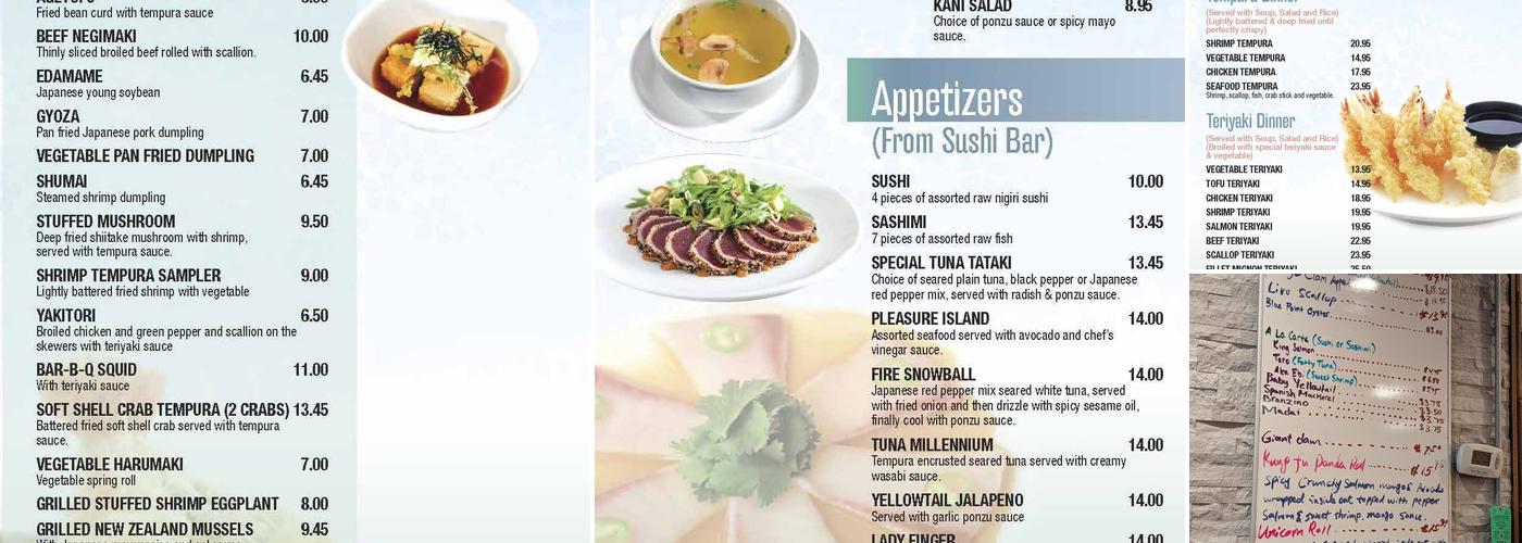 Ikko Japanese steakhouse Menu