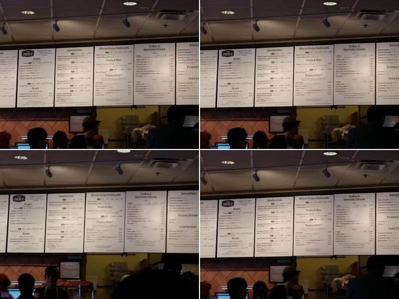 Panera Bread Menu