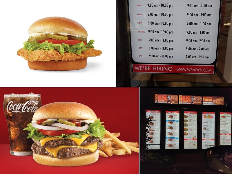 Wendy's Menu
