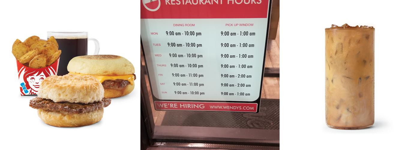 Wendy's Menu