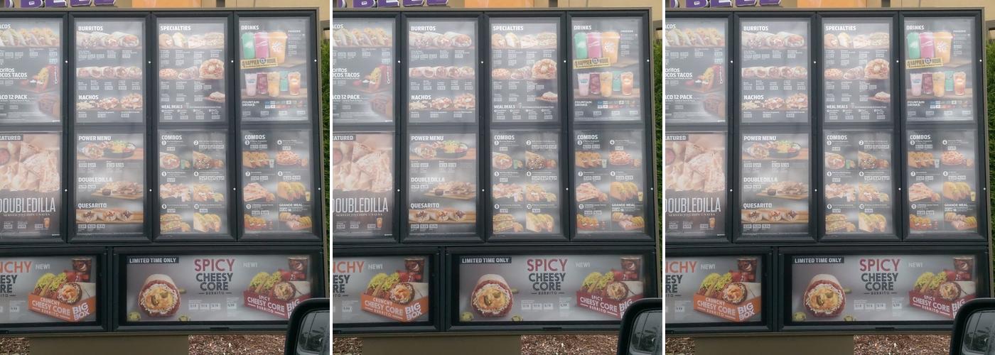 Taco Bell Menu