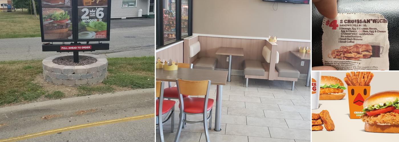 Burger King Menu