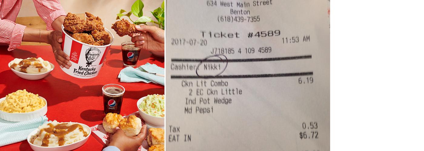 KFC Menu