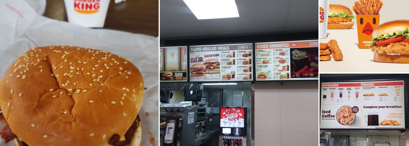 Burger King Menu